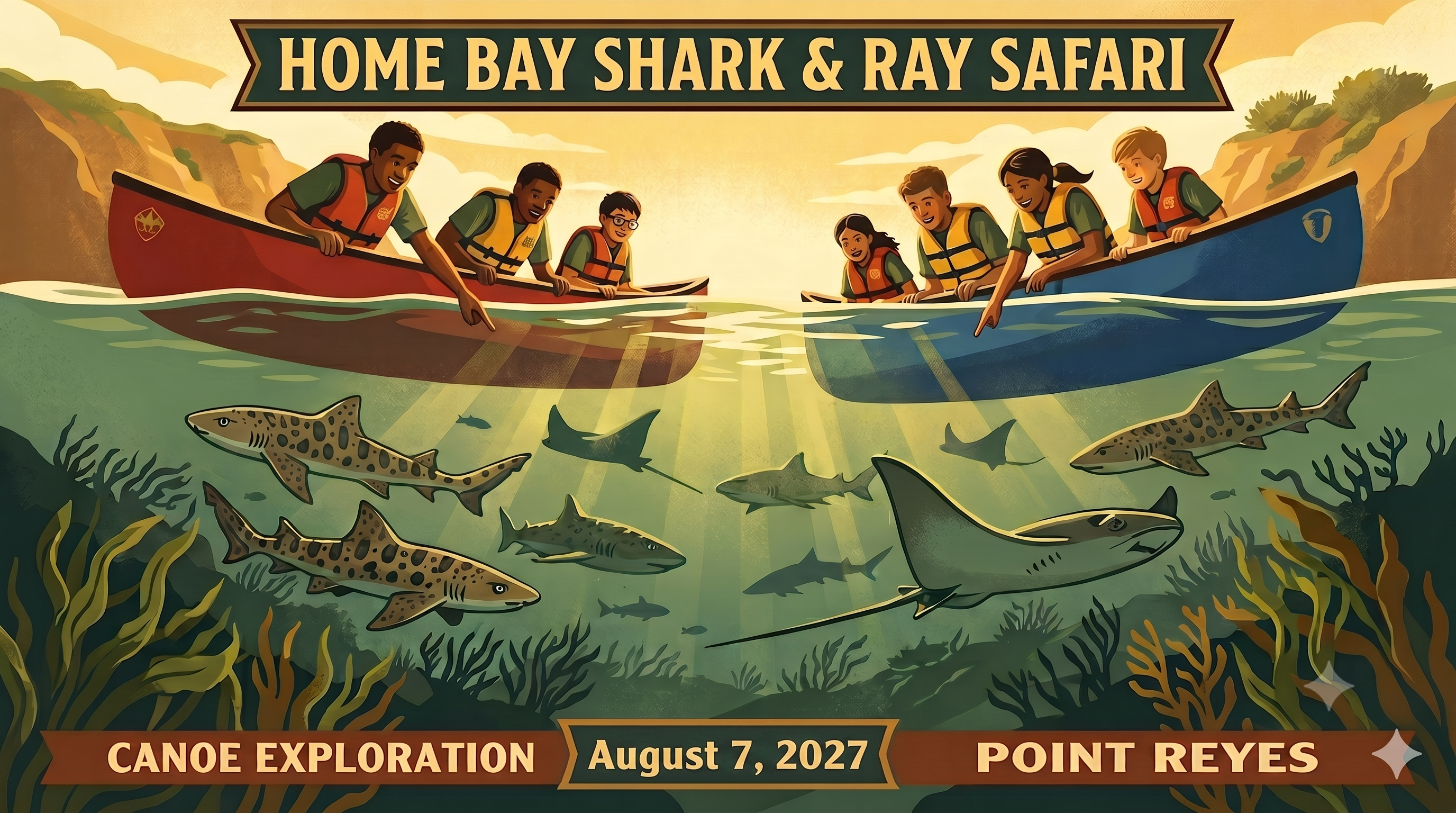 Upcoming Adventure 8: Home Bay Shark and Ray Safari