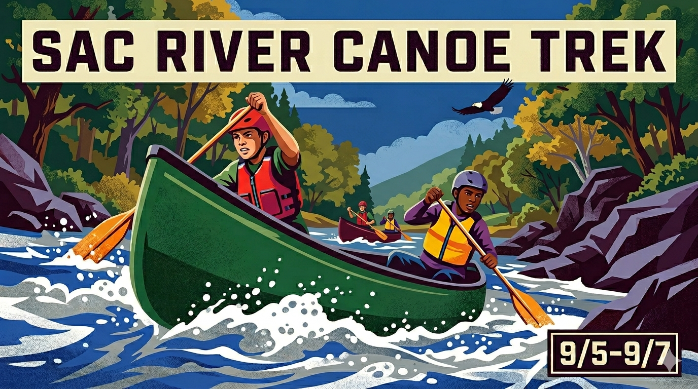 Upcoming Adventure 1: Sacramento Canoe Trek