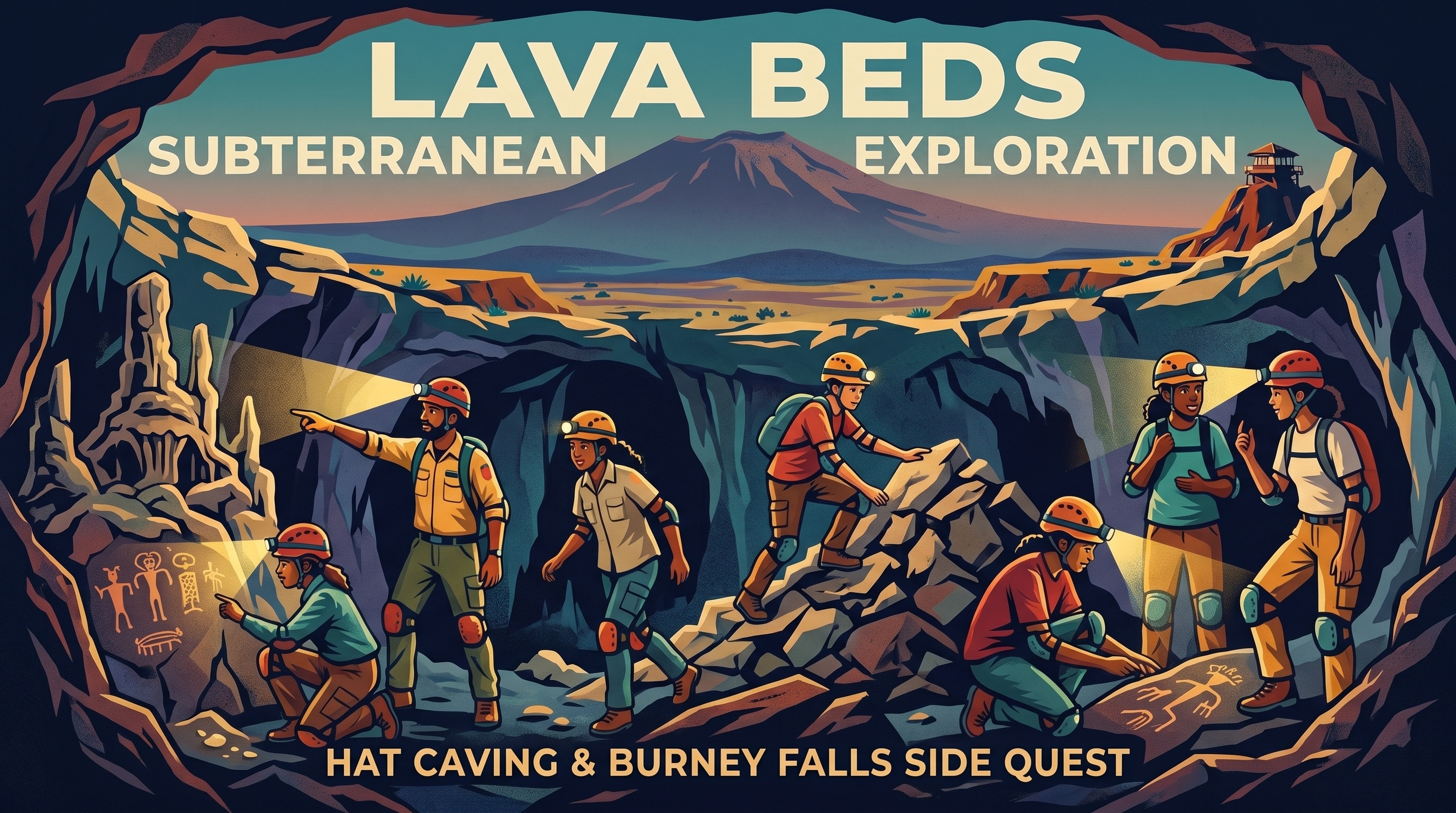 Upcoming Adventure 11: Lava Beds Subterranean Exploration