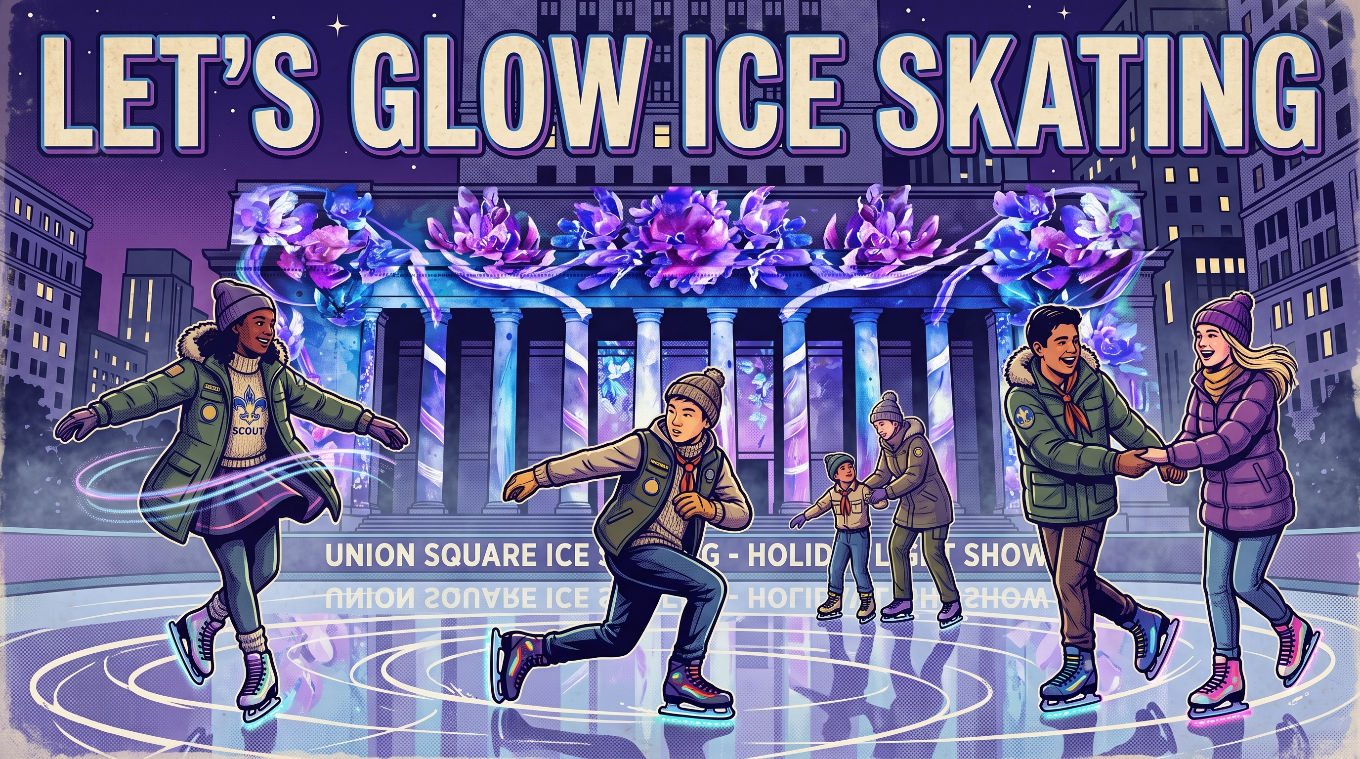 Upcoming Adventure 4: Let's Glow Ice-skating