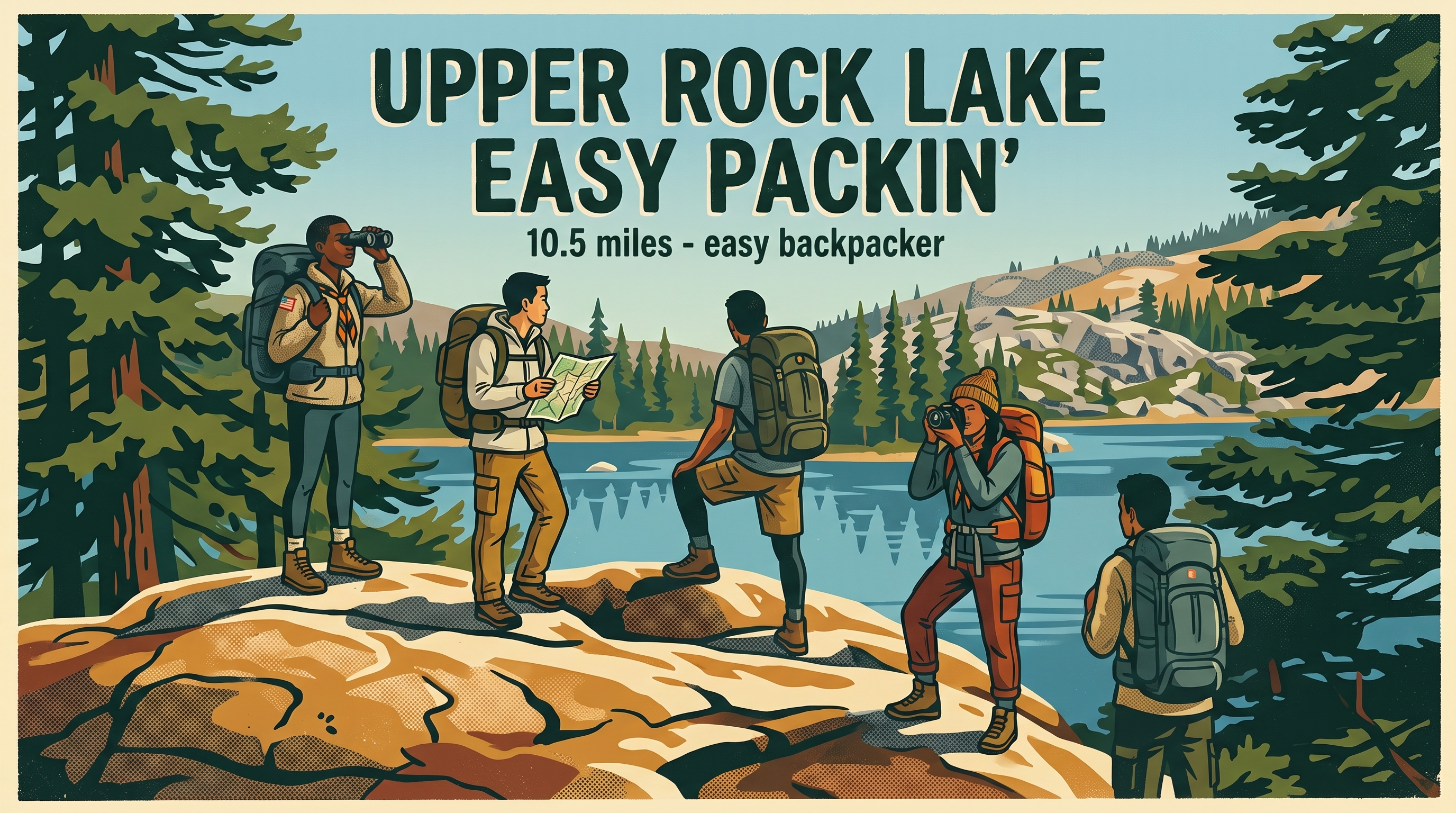 Upcoming Adventure 2: Upper Rock Lake Easy Packin'