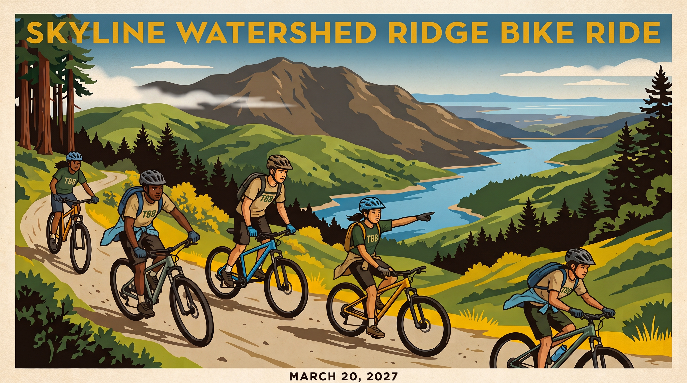 Upcoming Adventure 8: Skyline Watershed Ridge Bike Ride