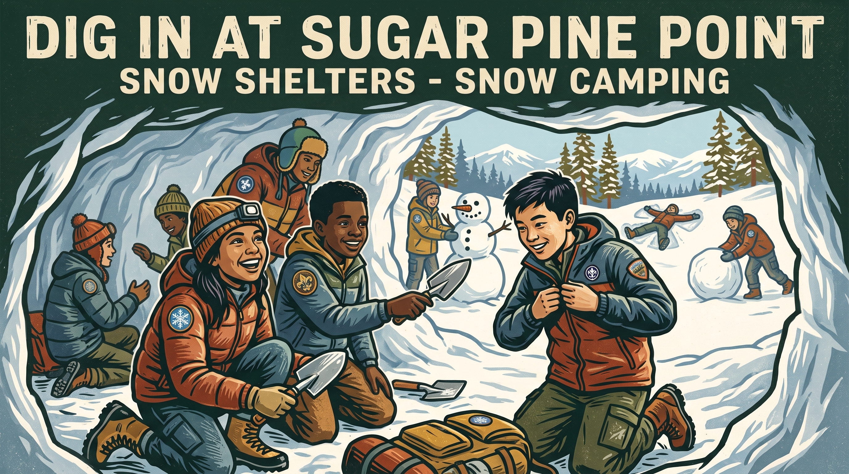 Upcoming Adventure 5: Dig In at Sugar Pine Point