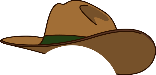 High Adventure Team cowboy-hat rocker patch