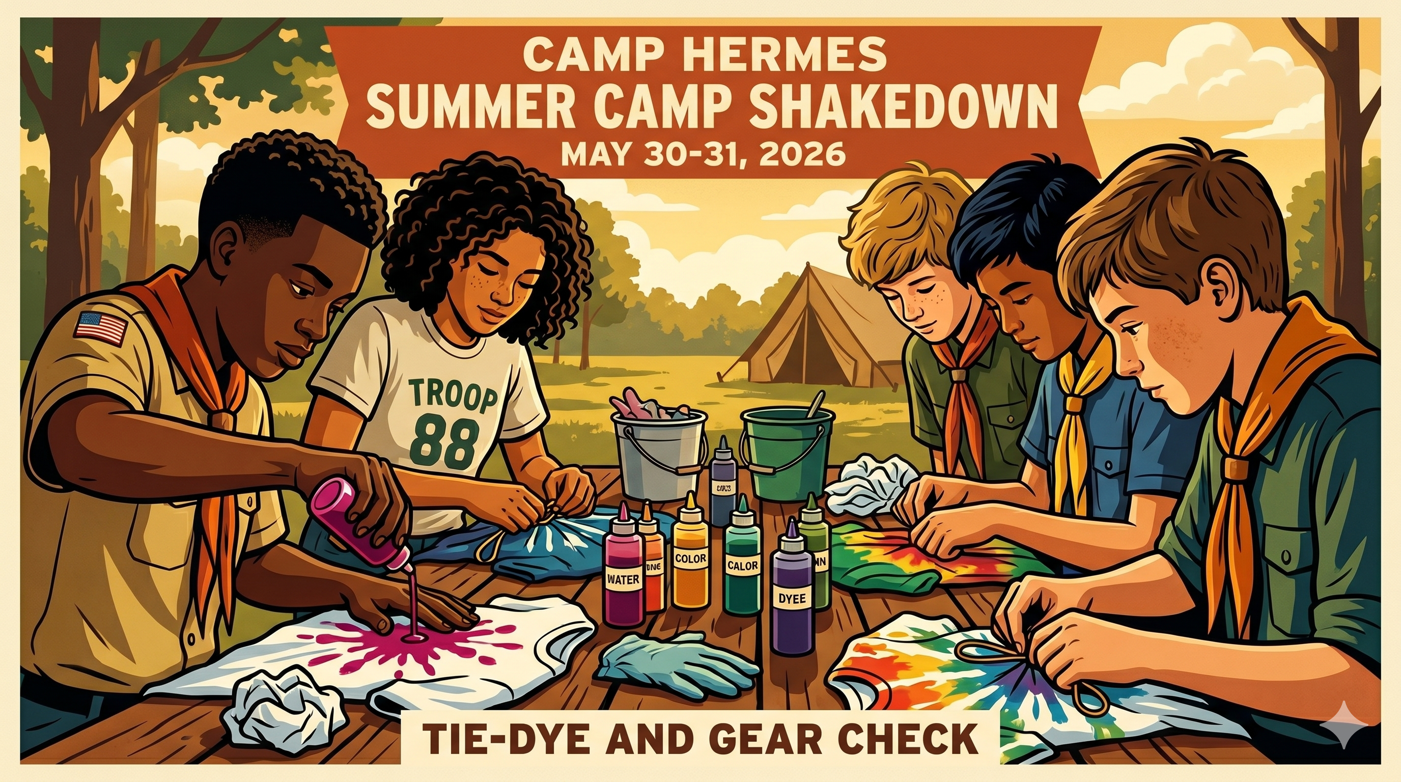 Recent Adventure 7: Camp Herms summer camp shakedown